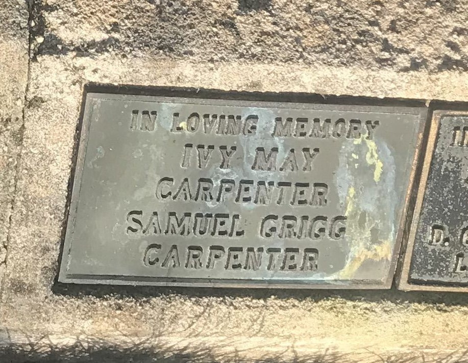 Samuel Grigg Carpenter memorial